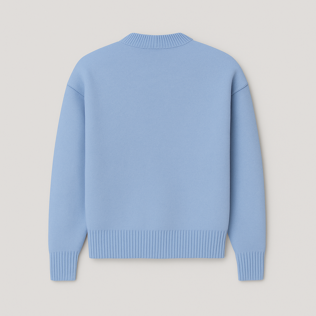 Aimée | Pull en laine luxe avec cœur